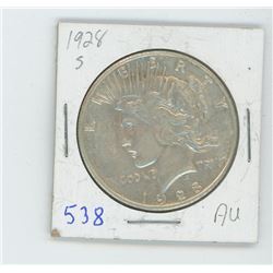 1928S PEACE DOLLAR USA