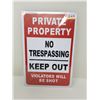 Image 1 : TIN HUMOR SIGN - Repro
