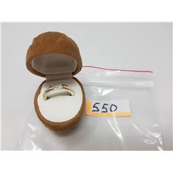 SILVER CZ SIZE 7 RING (MSRP $120)