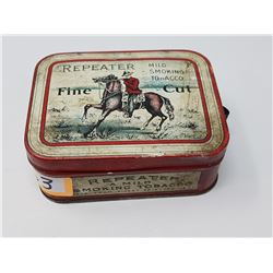 REPEATER TOBACCO TIN