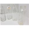 Image 3 : 6 VINTAGE GLASS BABY BOTTLES