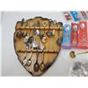 Image 3 : VINTAGE SPOONS W/ RACK