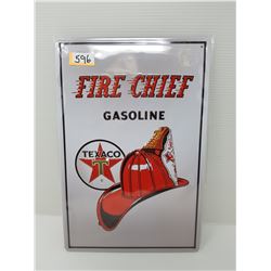 EMBOSSED TIN SIGN - Repro