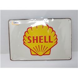 EMBOSSED TIN SIGN - Repro