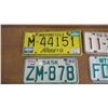 Image 3 : FOUR MOTORCYCLE PLATES - SASKATCHEWAN AND ALBERTA