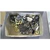 Image 1 : LOT OF LAMP PARTS - BURNERS, COLLARS, ETC.