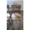 Image 3 : TWO OAK KITCHEN CHAIRS