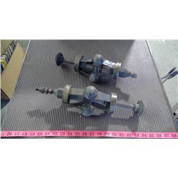 TWO 14" GOVENORS WITH BRASS ENDS - FOR OLD TRACTORS