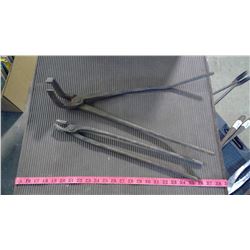 TWO BLACKSMITH TOOLS