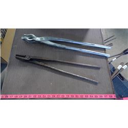 TWO BLACKSMITH TOOLS