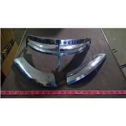 THREE PIECE OLDSMOBILE CHROME FRONT