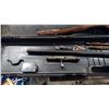 Image 4 : 12 GAUGE SHOTGUN COMES WITH CLIP AND GUN CASE (COMPLETE, NEEDS STOCK REPAIRED)
