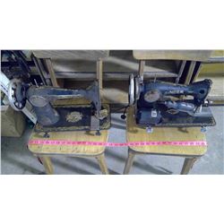TWO SINGER SEWING MACHINES