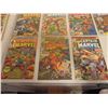 Image 2 : SEVEN CAPTAIN MARVEL COMICS 25 AND 30 CENT COVERS IN PLASTIC SLEEVES