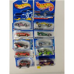 LOT OF 10 HOT WHEELS CARS