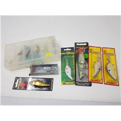 FISHING TACKLE BOX AND LURES