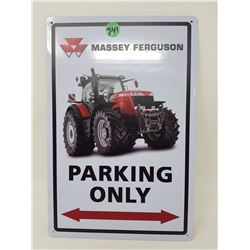 MASSEY FERGUSSON TRACTORS TIN SIGN (REPRODUCTION) *12" X 8"*
