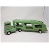 Image 1 : GREEN TONKA CAR HAULER (1960'S)