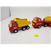 Image 3 : TONKA MINI FIRE TRUCK AND DUMP TRUCK
