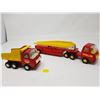 Image 4 : TONKA MINI FIRE TRUCK AND DUMP TRUCK