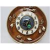 Image 2 : VINTAGE UNITED ELECTRIC WALL CLOCK (WORKING)