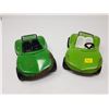 Image 1 : TWO GREEN TONKA DUNE BUGGIES