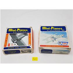 TWO DIE CAST AIRPLANES (1:87 SCALE)