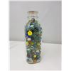 Image 3 : MILK BOTTLE FULL OF MARBLES
