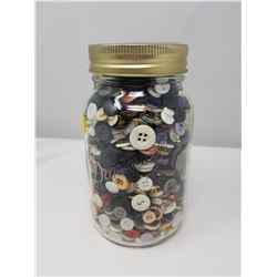 JAR FULL OF BUTTONS