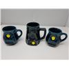 Image 1 : 3 BLUE MUGS