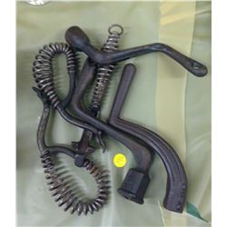 STOVE LIFTERS AND CRANKS