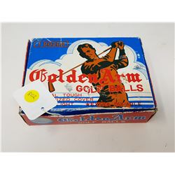 1950'S GOLF BALLS IN DISPLAY PACKAGE