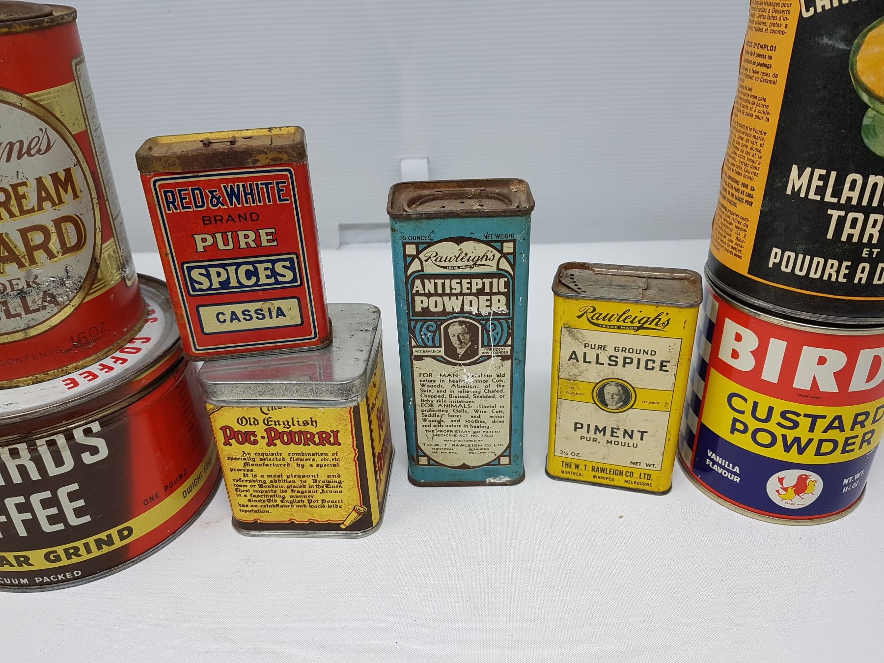 VINTAGE KITCHEN TINS Schmalz Auctions