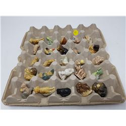 LOT OF 25 WADE TEA ORNAMENTS