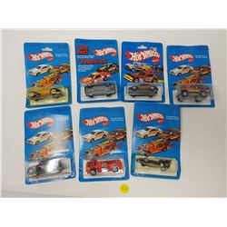LOT OF 7 HOT WHEELS CARS