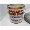 Image 3 : ROGERS SYRUP TIN AND METAL OVAL CONTAINER