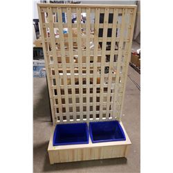 LATTICE PLANTER (32" X 14.5" X 58")