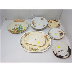 LOT OF ASSORTED PLATES