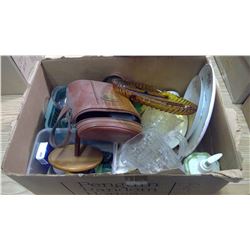 LOT OF ASSORTED PLATES, CUPS, TRAY, ETC.