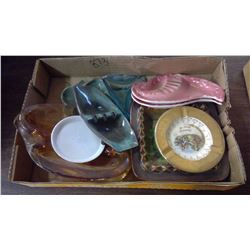 LOT OF ASSORTED ASH TRAYS