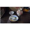 Image 3 : LOT OF ASSORTED ITEMS - PLATES, BOWL, VASE, ETC.