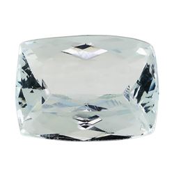 4.25 ct.Natural Rectangle Cushion Cut Aquamarine