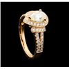 Image 4 : 1.73 ctw Diamond Ring - 14KT Rose Gold