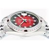 Image 5 : Rolex Mens Stainless Steel Red Vignette Diamond & Ruby Datejust Wristwatch