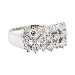 1.32 ctw Diamond Ring - 18KT White Gold