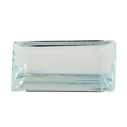 3.67 ct.Natural Rectangle Step Cut Aquamarine