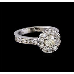 1.50 ctw Diamond Ring - 14KT White Gold