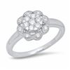 Image 1 : 14K White Gold 0.33CTW Diamond Ring, (I1-I2/H-I)