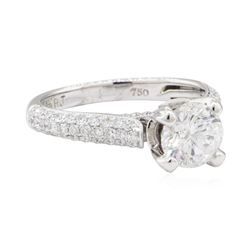 1.50 ctw Diamond Ring - 18KT White Gold