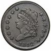 Image 1 : 1812 Classic Head Large Cent, Small Date, S-290, R1, AU detail, environmental damage.